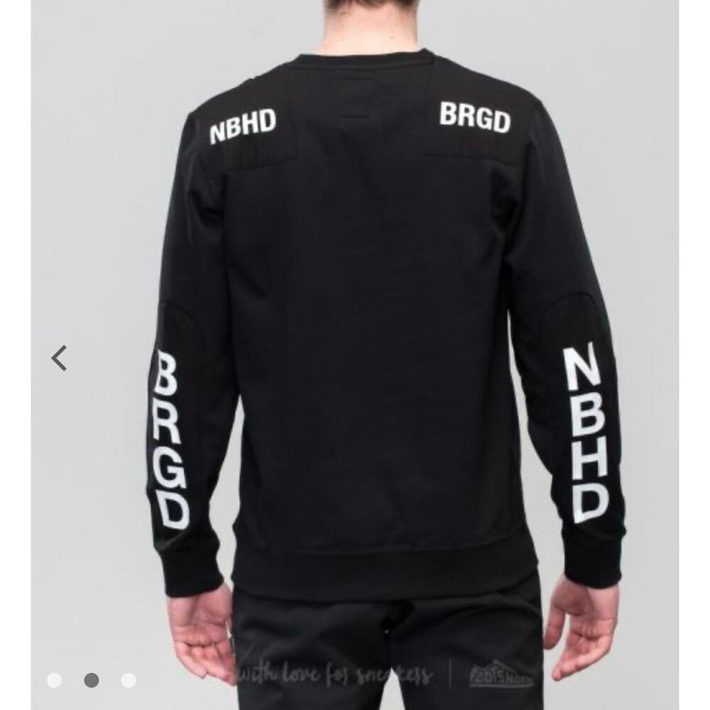 Adidas X Neighborhood Commander Crewneck Pullover Sweatshirt Sweater Tokyo Japan